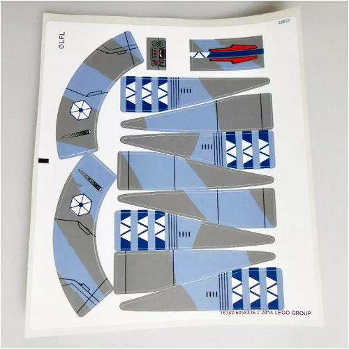 Sticker Sheet for Set 75041-1 [No Color/Any Color]