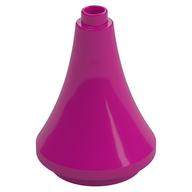 Duplo Building Roof Spire 3 × 3 × 3 Magenta
