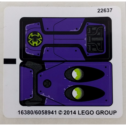 Stickerbogen für Set 70128-1 [Keine Farbe/Beliebige Farbe]