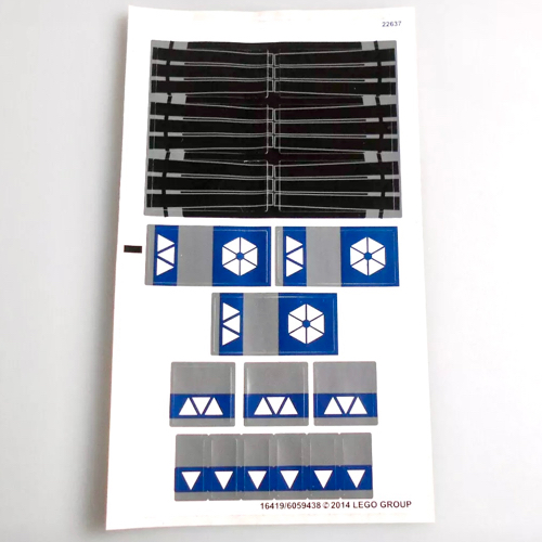 Stickerbogen für Set 75044-1 [Keine Farbe/Beliebige Farbe]