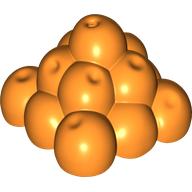 Duplo Food Fruit Pyramid Orange