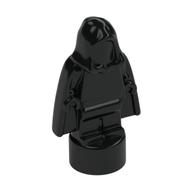 Minifig Trophy Statuette, Hooded Figure (Emperor Palpatine Hologram) Schwarz