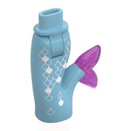 Minidoll Hips and Fishtail (Mermaid) with Silver Decorations, Lavender Tail Print Medium Azure
