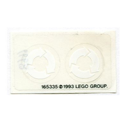 Stickerbogen für Set 6668-1, 9365-1 [Keine Farbe/Beliebige Farbe]
