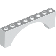 Stein Bogen 1 × 8 × 2 erhöht