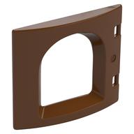 Duplo Door / Window, Castle Reddish Brown