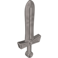 Duplo Sword / Broadsword Flat Silver
