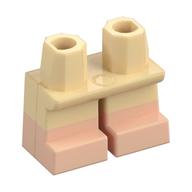 Legs Short with Light Nougat Feet Pattern [Multi Color Injection] Beige