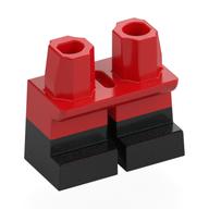 Legs Short with Black Feet Pattern [PLAIN] Rot