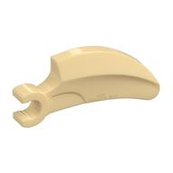 Creature Body Part, Barb Large (Claw, Talon) with Clip Beige