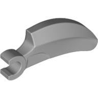 Creature Body Part, Barb Large (Claw, Talon) with Clip Light Bluish Gray