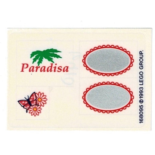 Stickerbogen für Set 6410-1 [Keine Farbe/Beliebige Farbe]