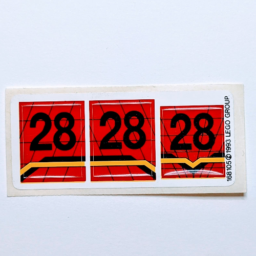 Sticker Sheet for Set 8808-1 [No Color/Any Color]