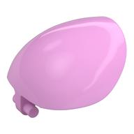 Large Figure Shoulder Cover, Armor, Round, Smooth with Bar Bright Pink