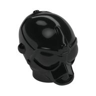 Minifig Head Special, Protocol Droid [Plain] Black