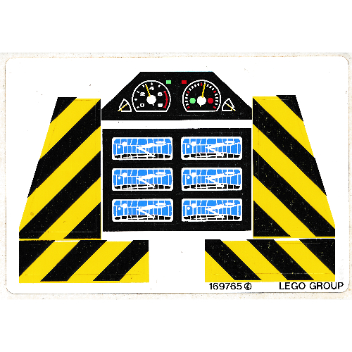 Stickerbogen für Sets 8431-1, 8438-1, 8460-1