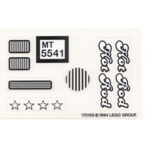 Stickerbogen für Set 5541-1, 10151-1 in [Keine Farbe/Beliebige Farbe]