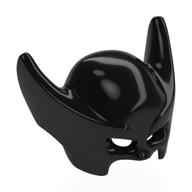 Mask Wolverine [Plain] Schwarz