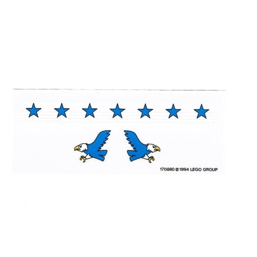 Stickerbogen für Set 6615-1 [Keine Farbe/Beliebige Farbe]