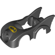 Duplo Karosserie, Batmobil mit Batman-Logo (bedruckt)