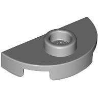 Plate Special Round 1 × 2 Half Circle with Stud (Jumper)
