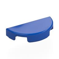 Tile Round 1 × 2 Half Circle Blau
