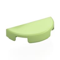 Tile Round 1 × 2 Half Circle Yellowish Green
