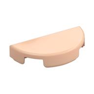 Tile Round 1 × 2 Half Circle Light Nougat