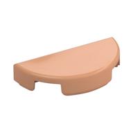 Tile Round 1 × 2 Half Circle Nougat