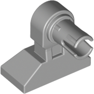 Leg Mechanical, Droid with Technic Pin - Short [Long Indent] Light Bluish Gray