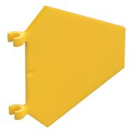 Flag 5 × 6 Hexagonal with U Clips Gelb