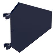Flag 5 × 6 Hexagonal with U Clips Dunkelblau
