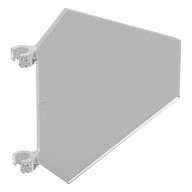 Flag 5 × 6 Hexagonal with U Clips Transparent