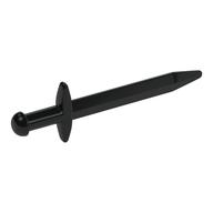 Weapon Sword / Greatsword Pointed with Thick Crossguard Schwarz