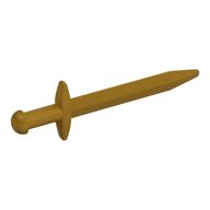 Weapon Sword / Greatsword Pointed with Thick Crossguard Pearl Gold