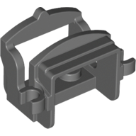 Animal / Creature Accessory, Saddle [Two Open O Clips] Dark Bluish Gray