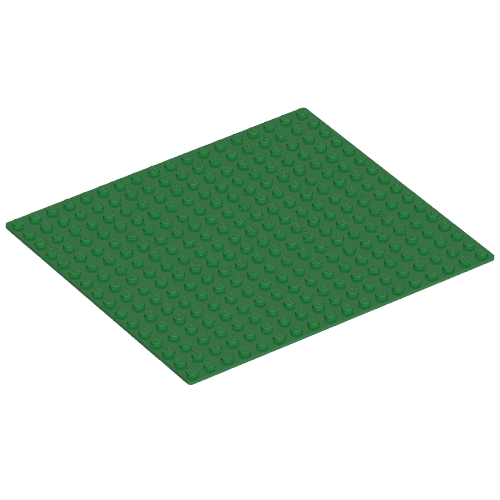 Grundplatte 16 × 18 Grün