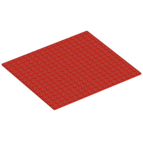 Baseplate 16 × 18 Red