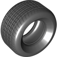Tyre 81.6 × 44 R Black