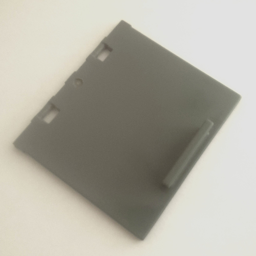 Duplo Door, Cabinet 3 × 3.5 with Hinge Holes Dunkelblaugrau