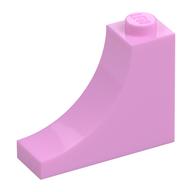 Brick Curved 1 × 3 × 2 Inverted [Inside Bow] Leuchtrosa