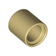 Technic Pin Connector Round 1L [Beam] Tan