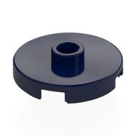 Plate Special Round 2 × 2 with Center Stud (Jumper Plate) Dark Blue