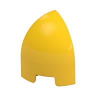 Brick Round Curved 1 × 1 × 1 1/3 Quarter Dome Yellow