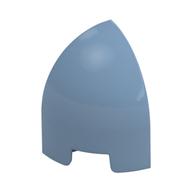 Brick Round Curved 1 × 1 × 1 1/3 Quarter Dome Sandblau