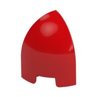 Brick Round Curved 1 × 1 × 1 1/3 Quarter Dome Red