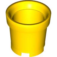Bucket without Handle Holes - 4 Holes in Bottom Yellow