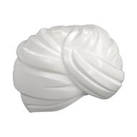 Hat Turban Wrap without Hole White