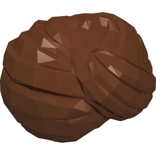 Hat Turban Wrap without Hole Reddish Brown