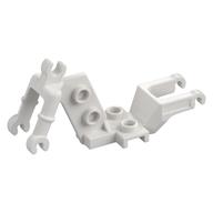 Vehicle Base, Motorcycle Chassis, Clip for Handle Weiß